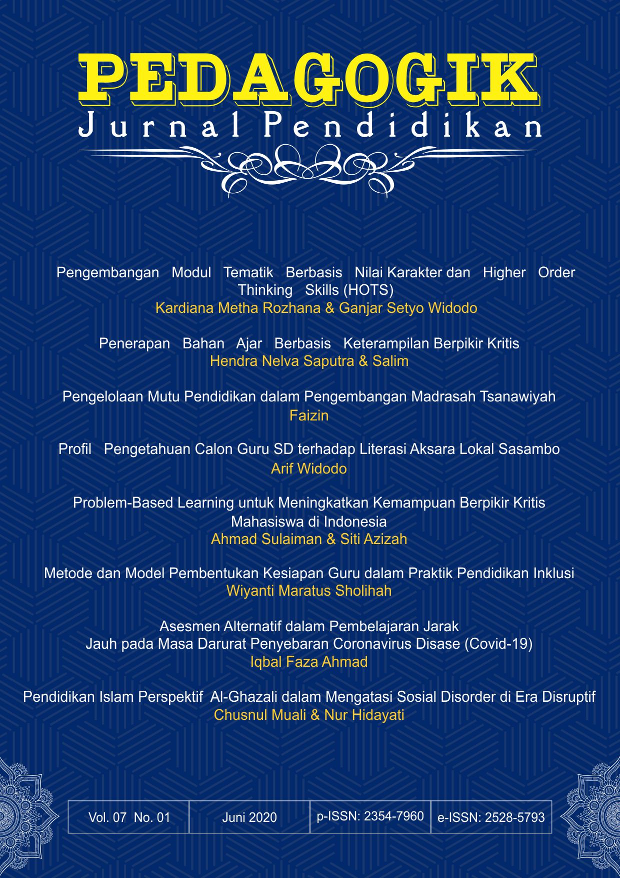 Cover Page