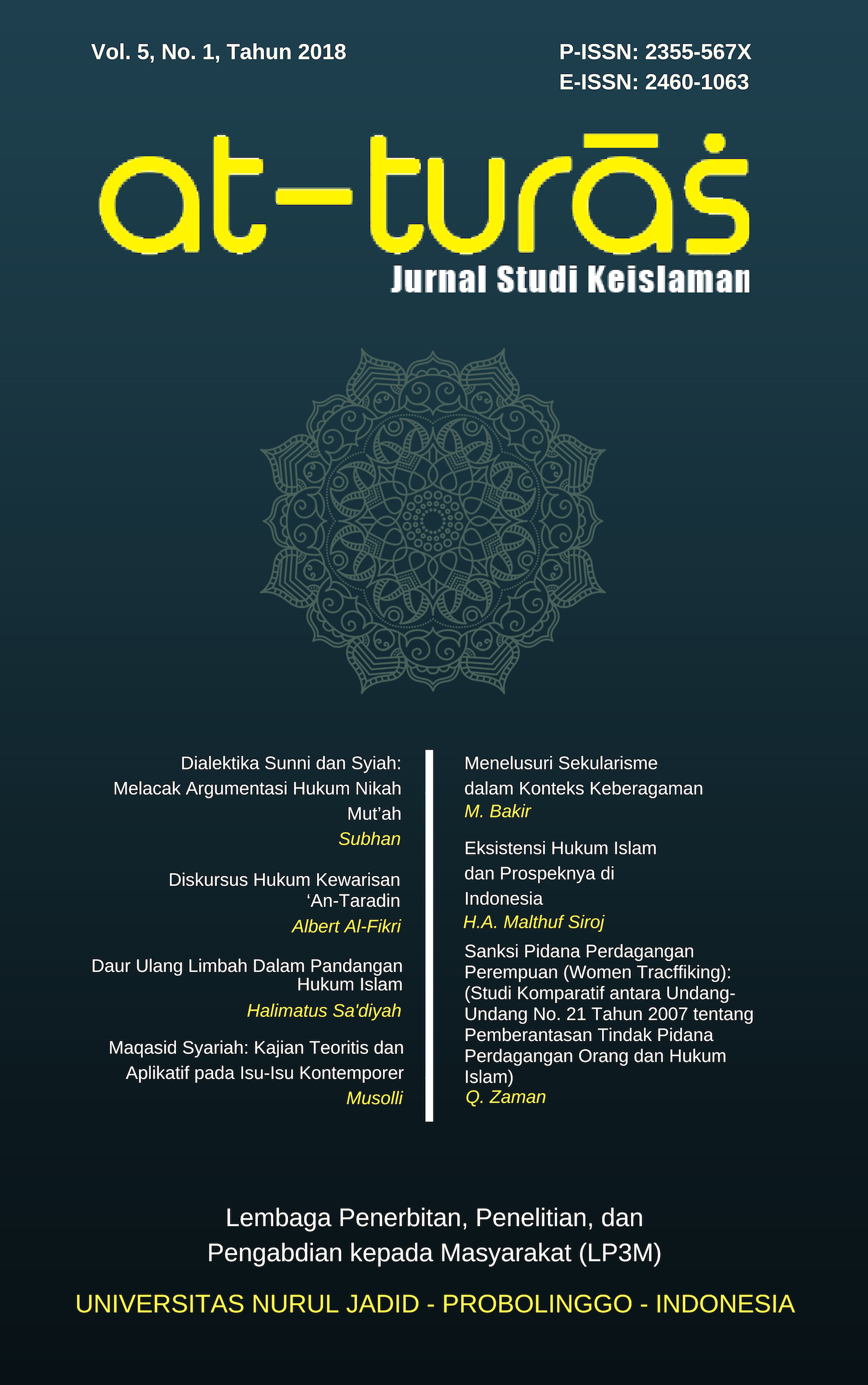 Cover Page