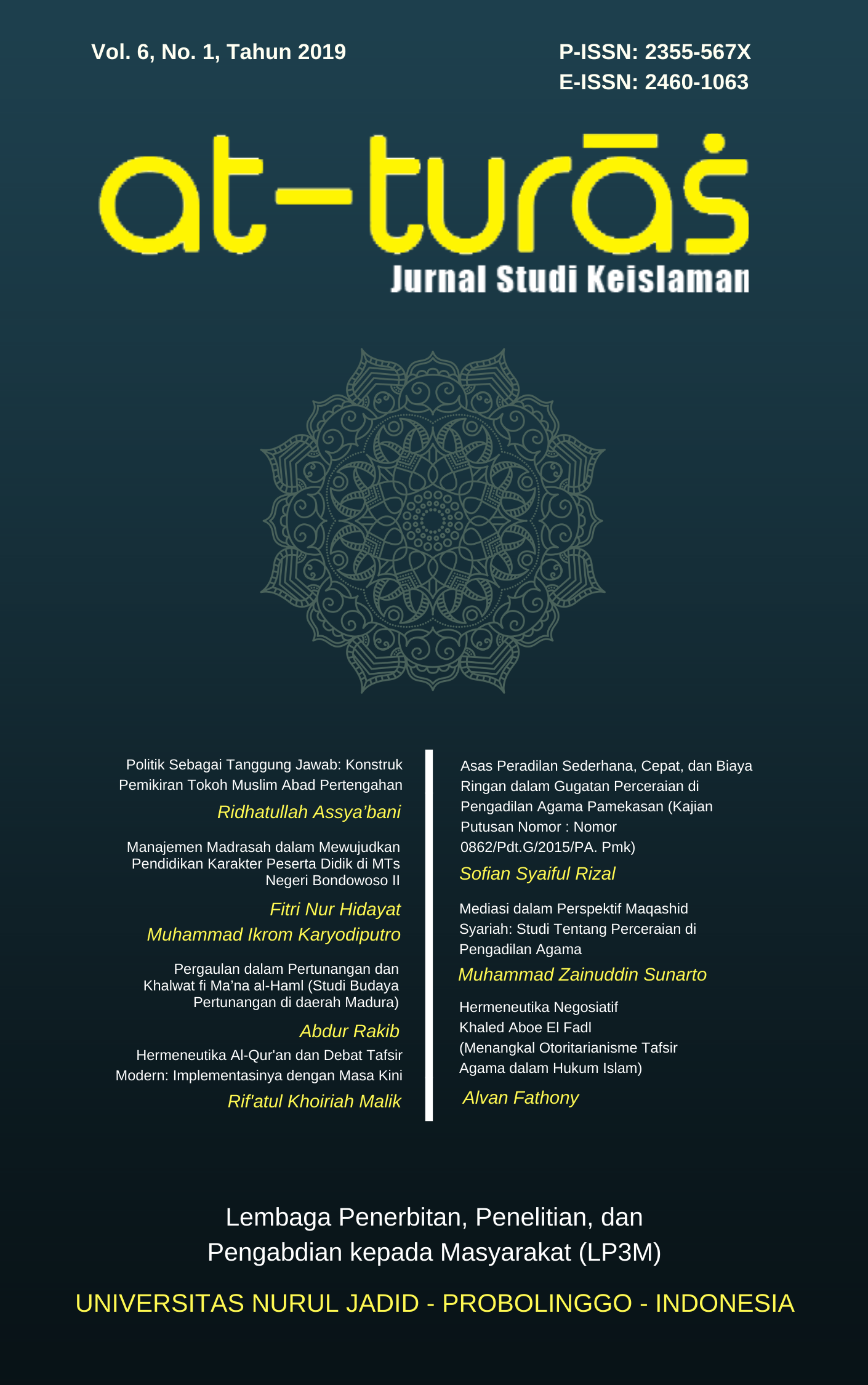 Cover Page